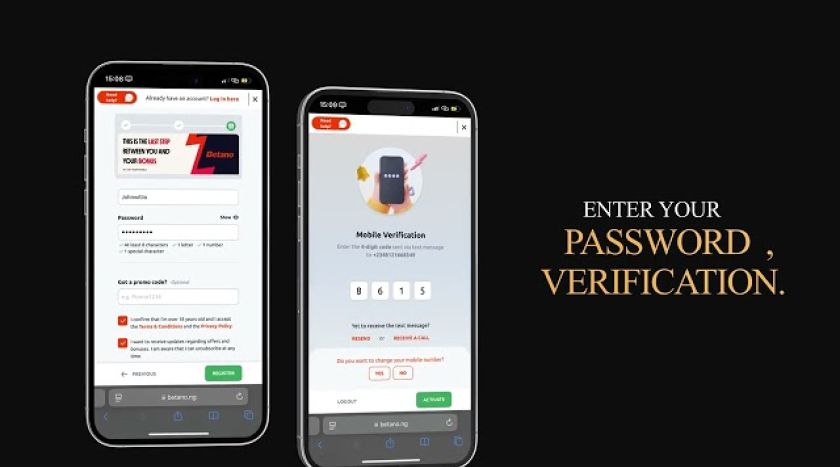 How to Register on Betano